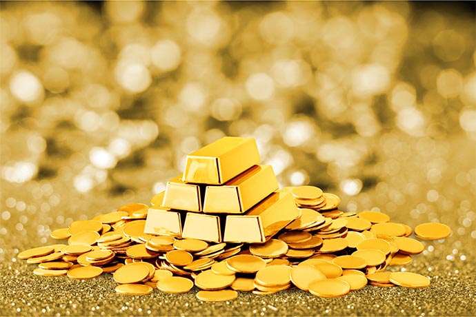 Gold Near Record Highs on Safe-Haven Demand